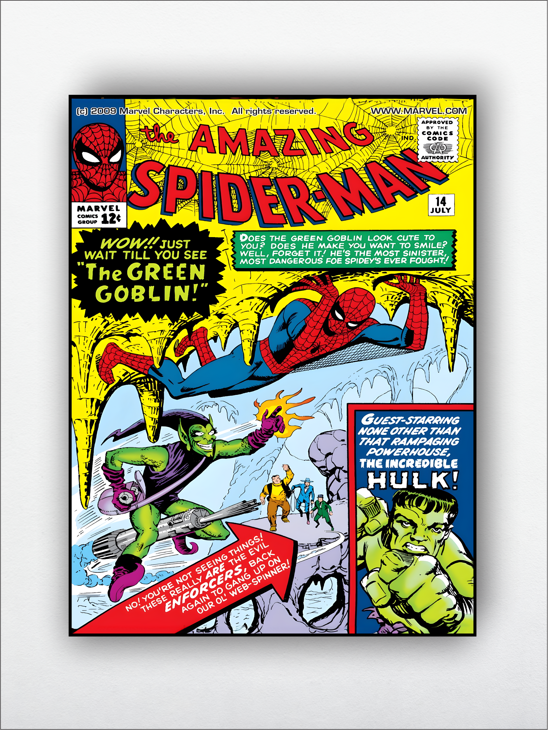 Amazing Spiderman Comics Canvas Wall Art for sale 