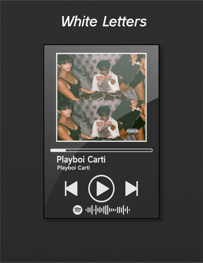 Playboi Carti - Playboi Carti Acrylic Album Art - Music Themed Wall Art