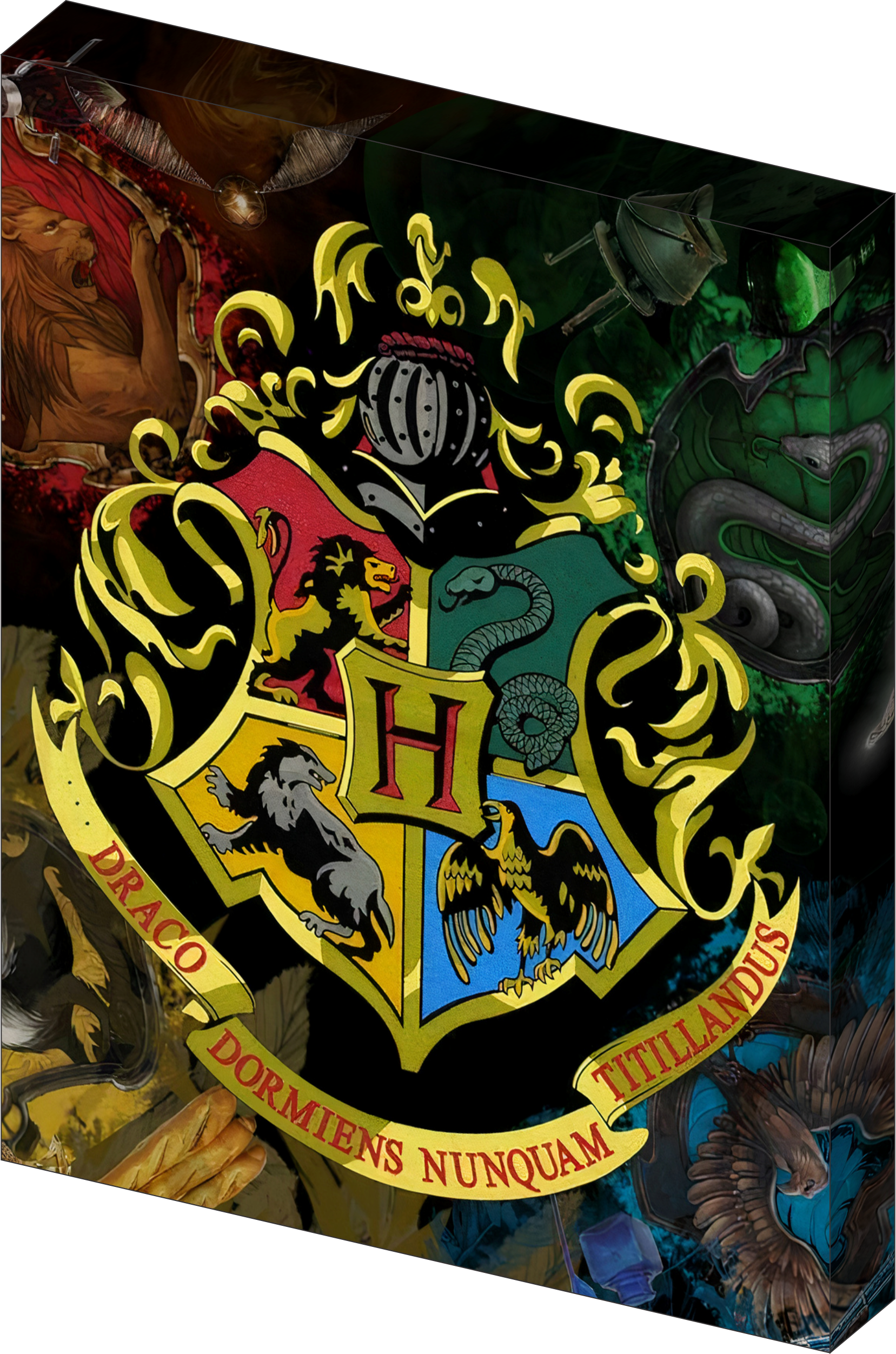Harry Potter "Hogwarts Crest" Canvas Wall Art
