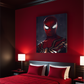 Spiderman Canvas Wall Art for bed room 